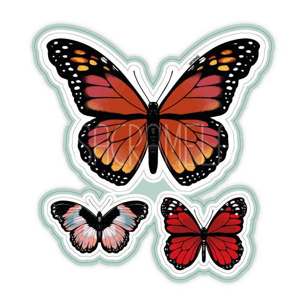 SACRAMELA - Wholesale Sticker - MARMALADE BUTTERLIES5