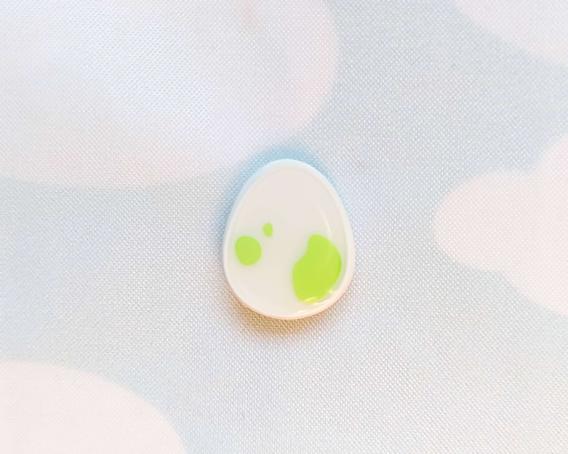 Atomik Cupcake Designs - Wholesale Lapel Pin/Button - Pastel Dino Eggs Mini Enamel Pin | .75 Inch Soft Enamel Egg 2