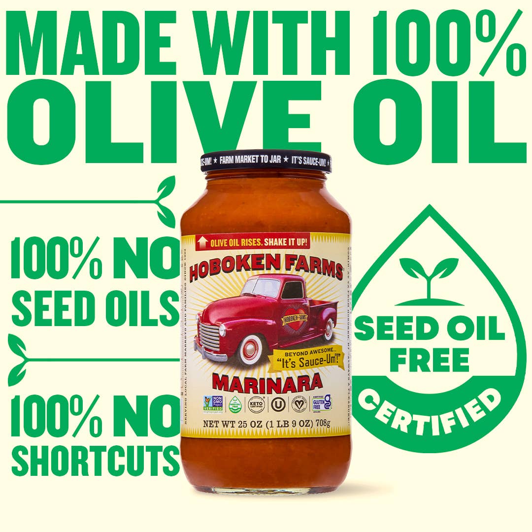 Hoboken Farms - Wholesale Pasta Sauce - Hoboken Farms Marinara Sauce 6 Pack5