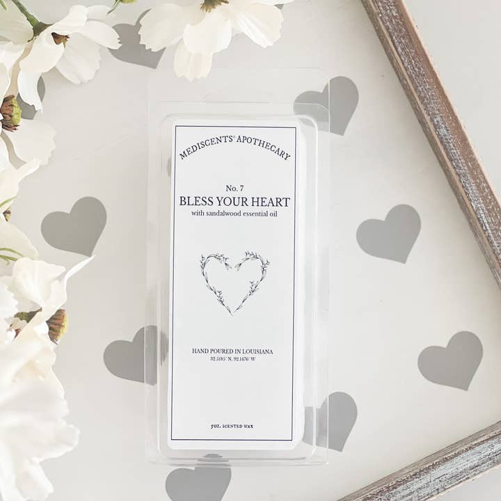 Bless Your Heart Wax Melts for wholesale by MediScents Apothecary