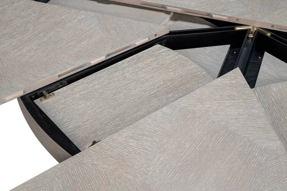 LOOMLAN - Wholesale Side Table - Giselle Jupe Extendable Wooden Dining Table7