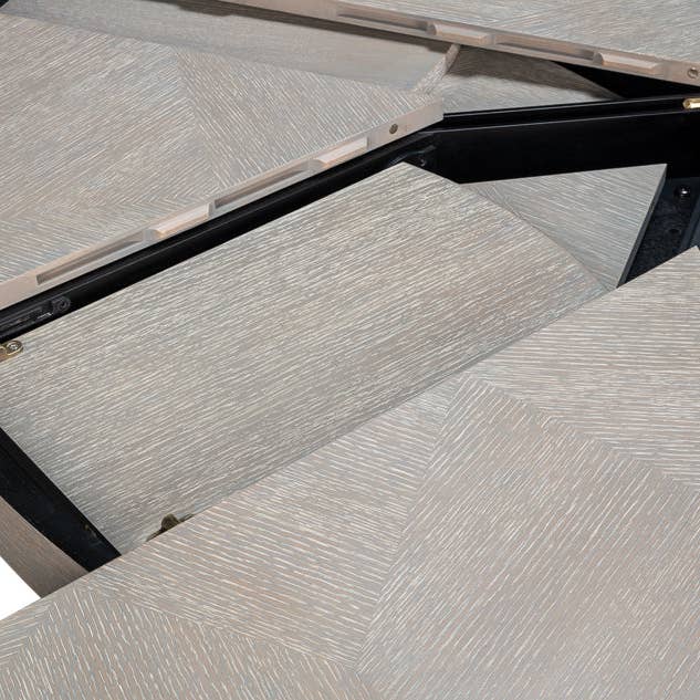 LOOMLAN - Wholesale Side Table - Giselle Jupe Extendable Wooden Dining Table7