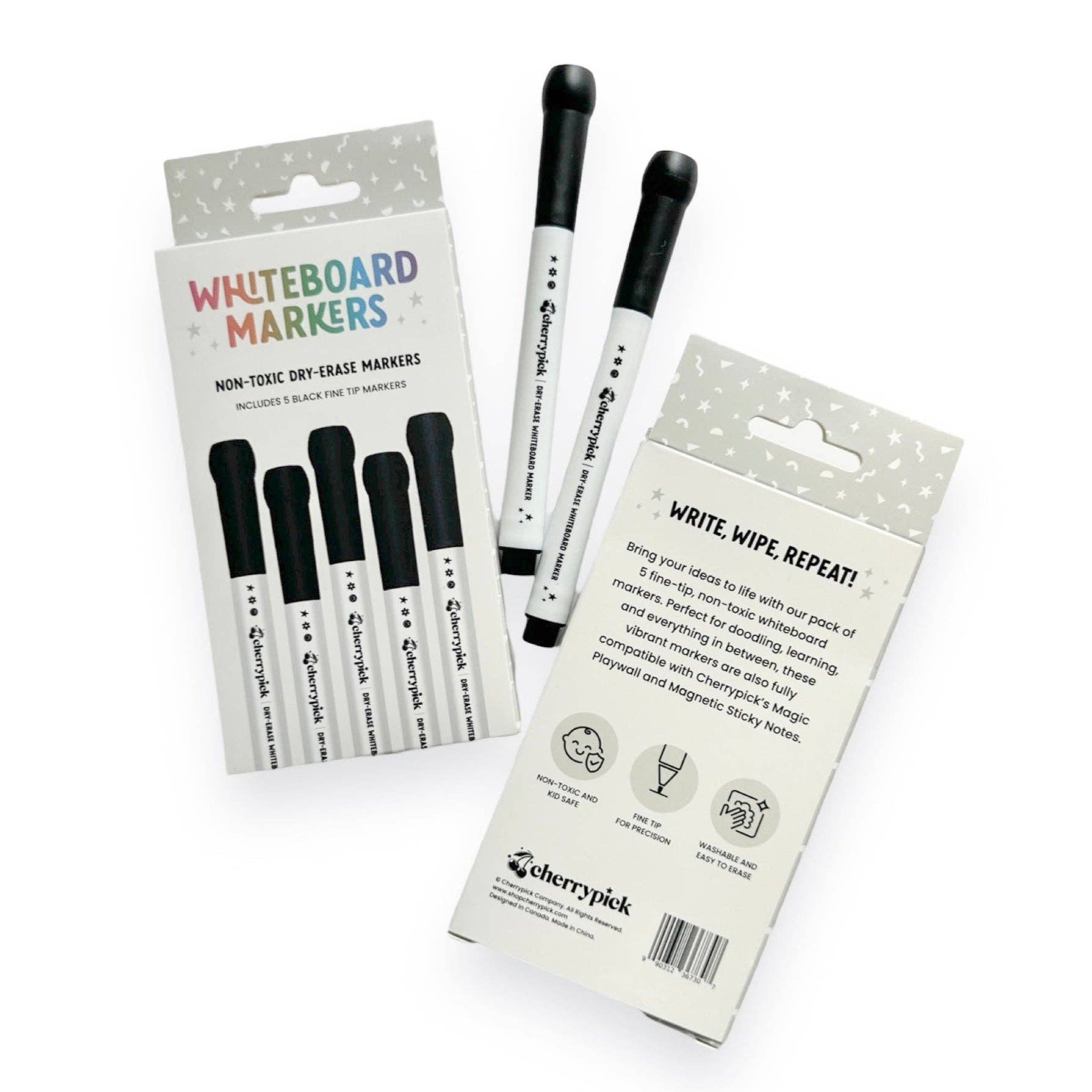 Cherrypick - Wholesale Marker - Whiteboard Dry-Erase Markers (5pc)3