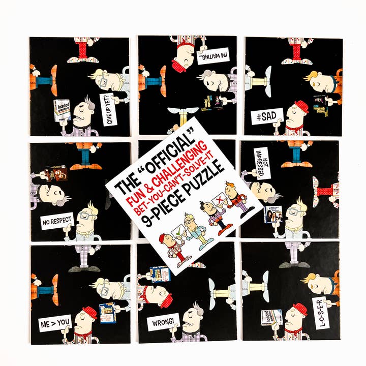 All Things Equal - A Miami Beach Game Company Since 1997 - Wholesale Puzzle - Adult - The "OFFICIAL" 9-Piece Puzzle (NEW!)3