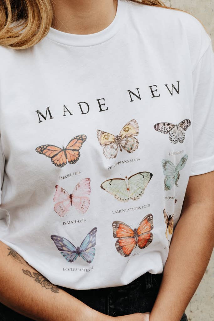 Crowned Free - Wholesale Screen Printed T-Shirt - Women's - Made New Tee4