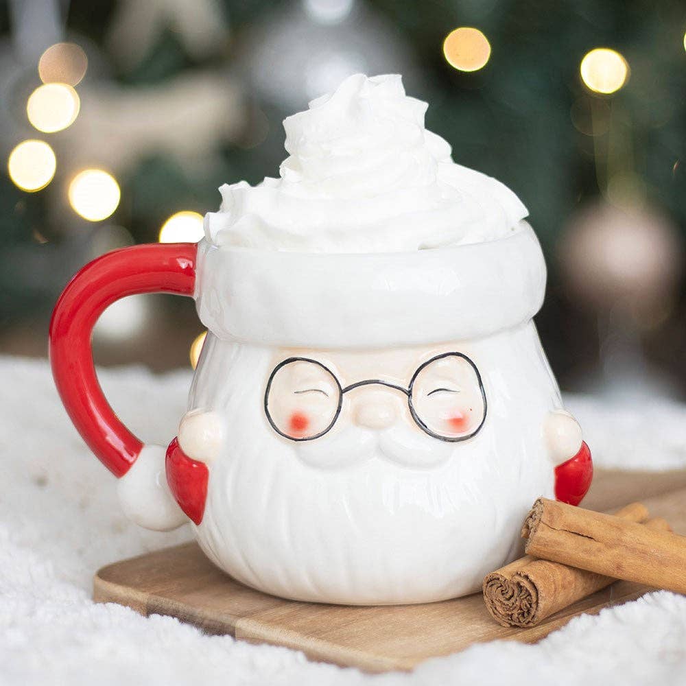 Something Different Wholesale - Wholesale Coffee Mug - Santa Claus Shaped Christmas Mug0