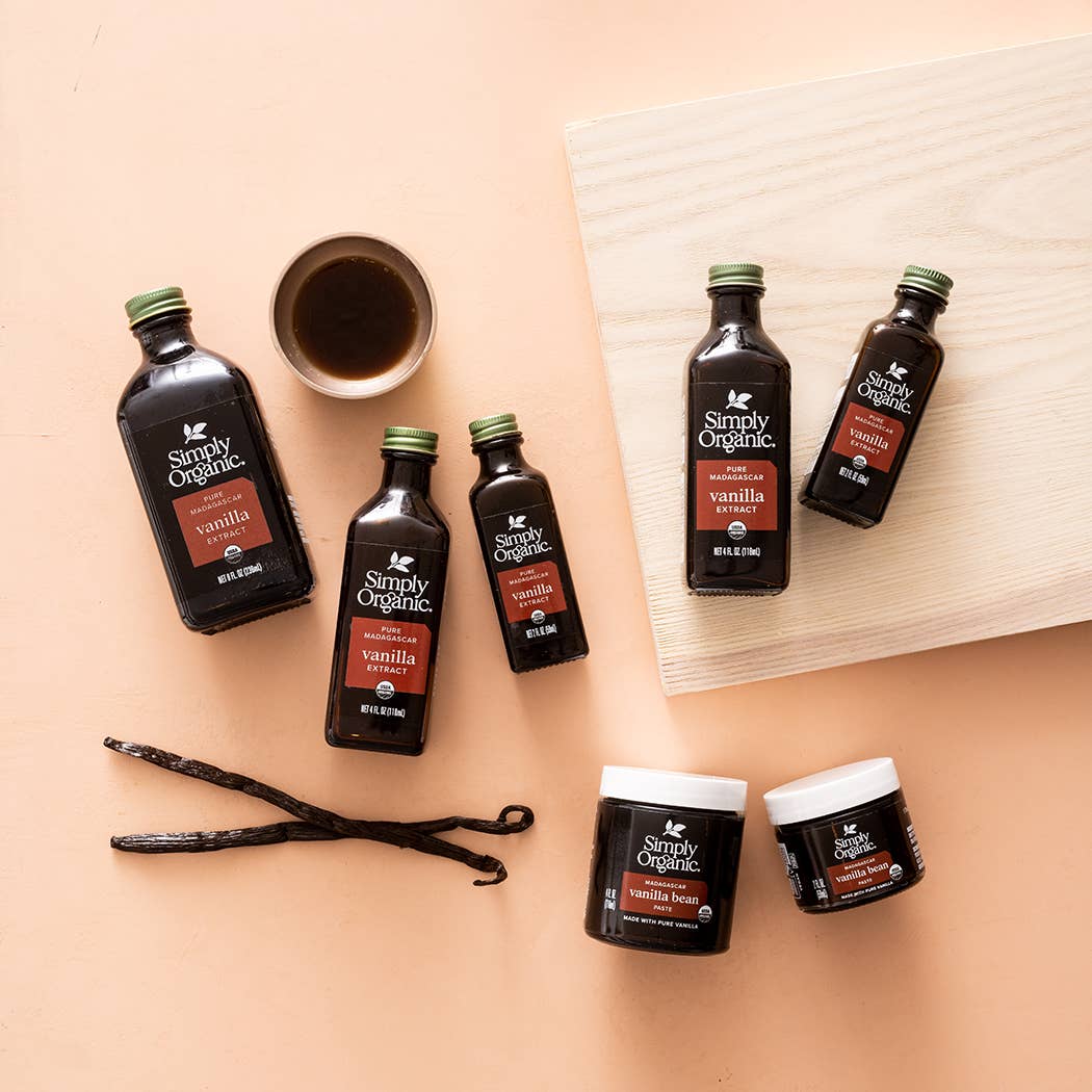 Simply Organic - Wholesale Vanilla/Fruit Extract - Madagascar Vanilla Bean Paste, Certified Organic, 2 Fl Oz6