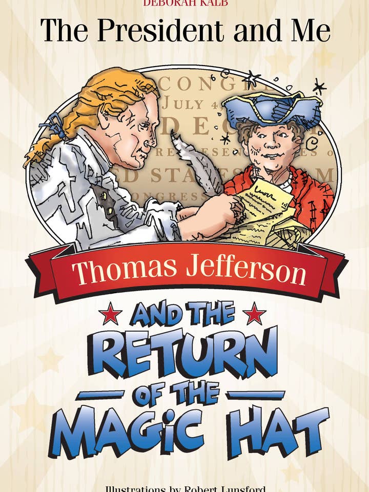 Thomas Jefferson og tilbagelevering af den magiske hat for engroshandel hos Schiffer Publishing