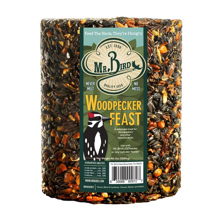 Woodpecker Feast Cylinder - Large for wholesale by Mr Bird