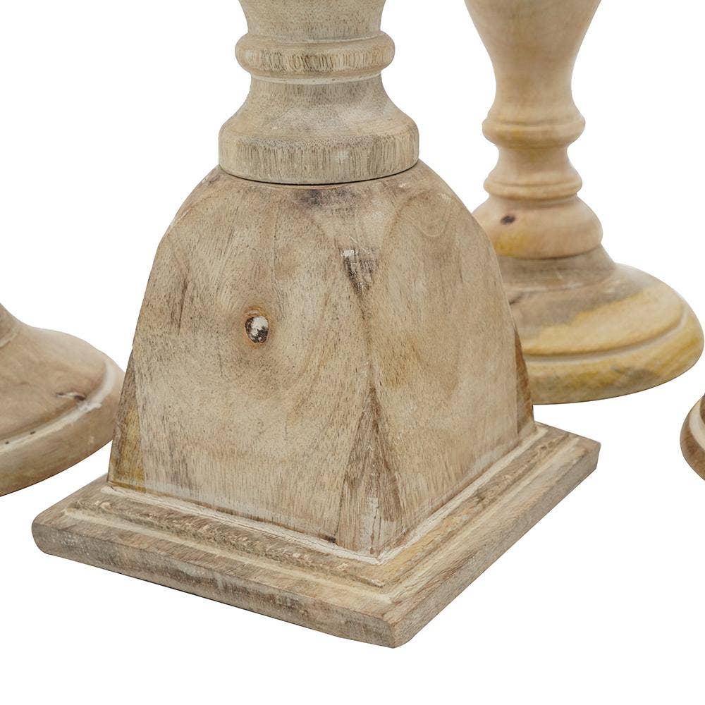 A&B Home Group Inc. - Vendita all'ingrosso Portacandele - Portacandele in legno1