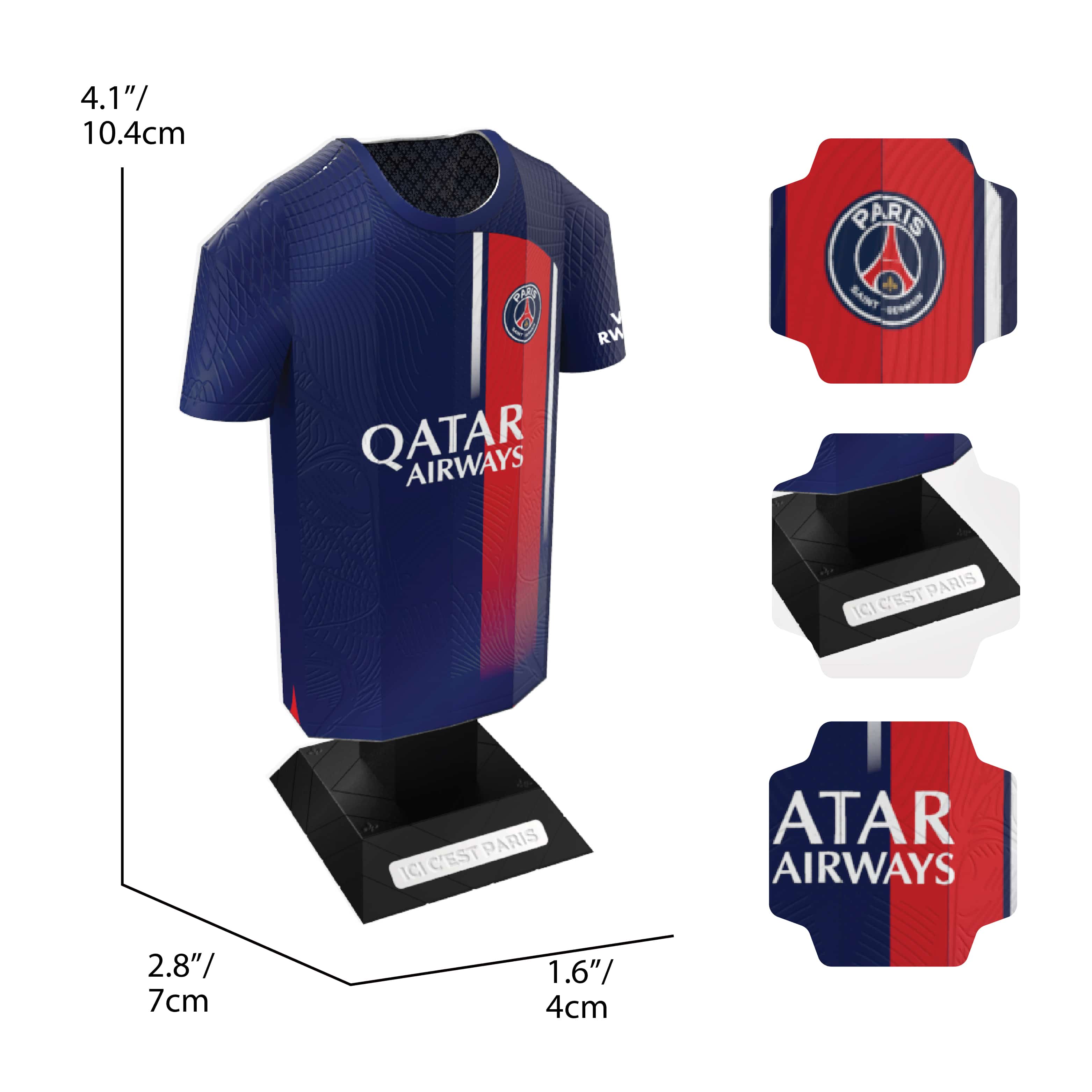 Alloy Collectors - Wholesale Decorative Tabletop Object - Paris Saint-Germain 23/24 Women’s Home Locker Pack3
