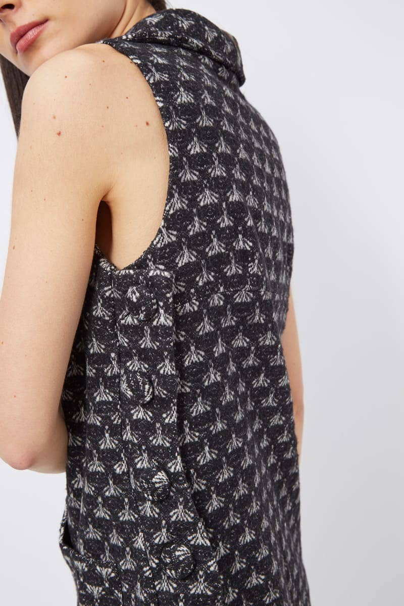 BanBat - Wholesale Dress - Women's - Sleeveless printed dress - REF: 656332