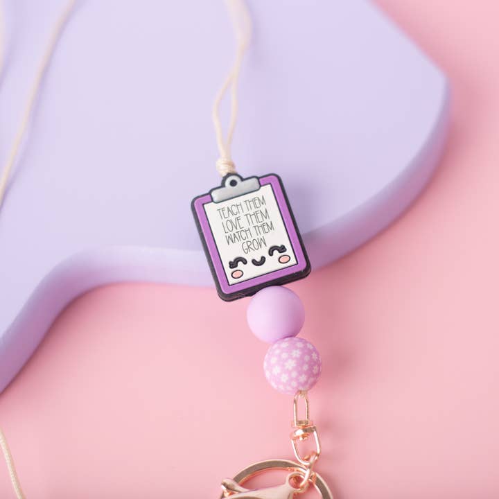 Enséñales Lanyard para venta al por mayor de Darling Doe Designs