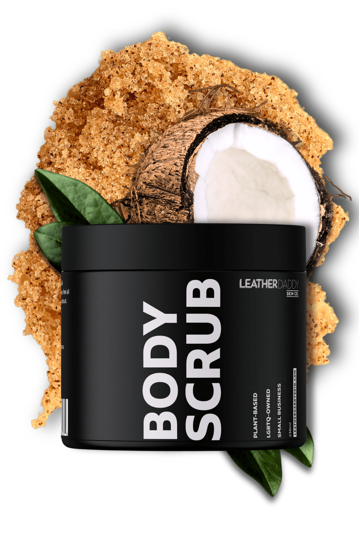 LeatherDaddy Skin Co. - Wholesale Body Scrub/Exfoliant - Body Scrub 236 ml1