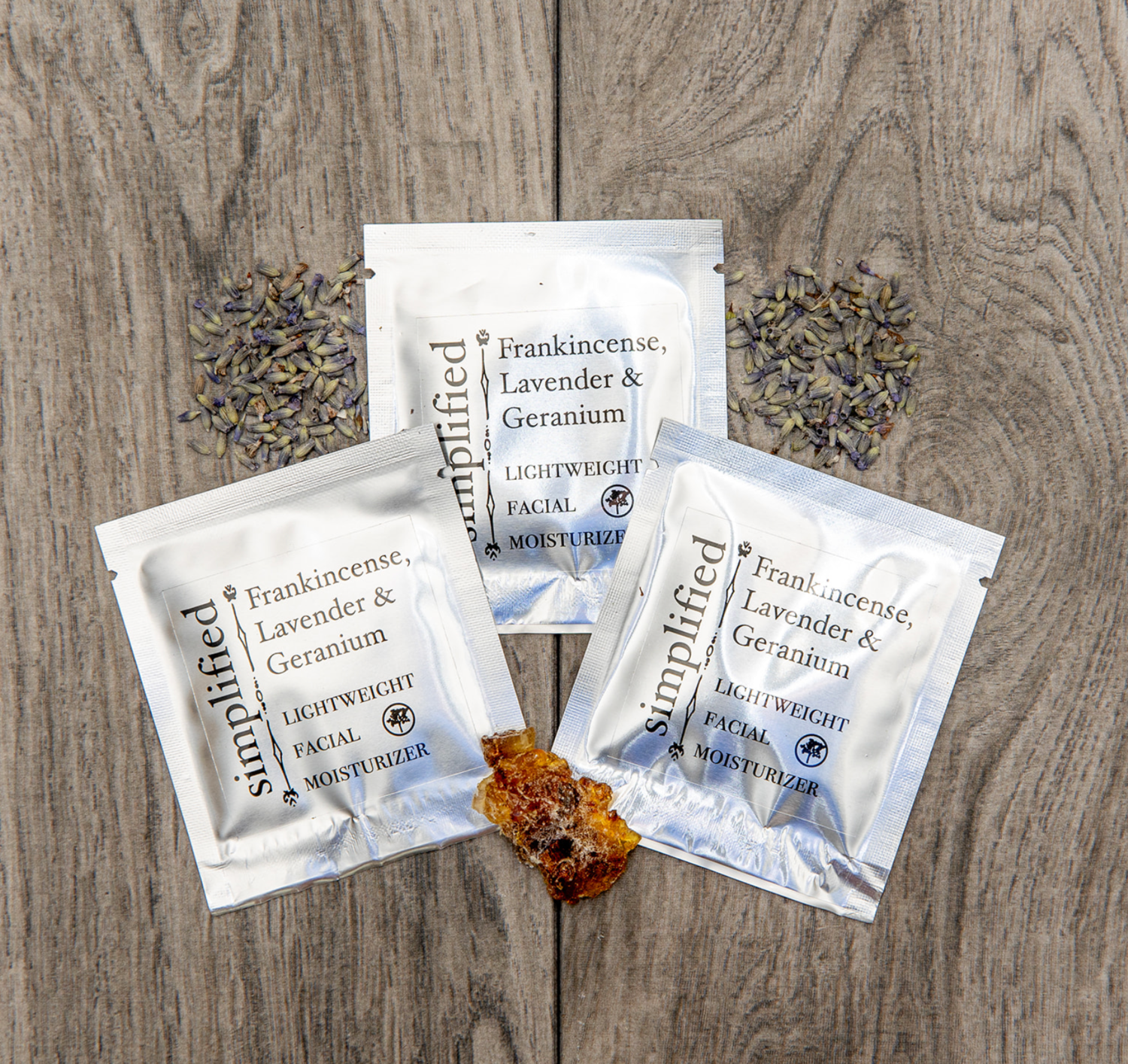 Simplified Soap - Wholesale Facial Moisturizer - Facial Moisturizer Sample Cards (12 Pack)2