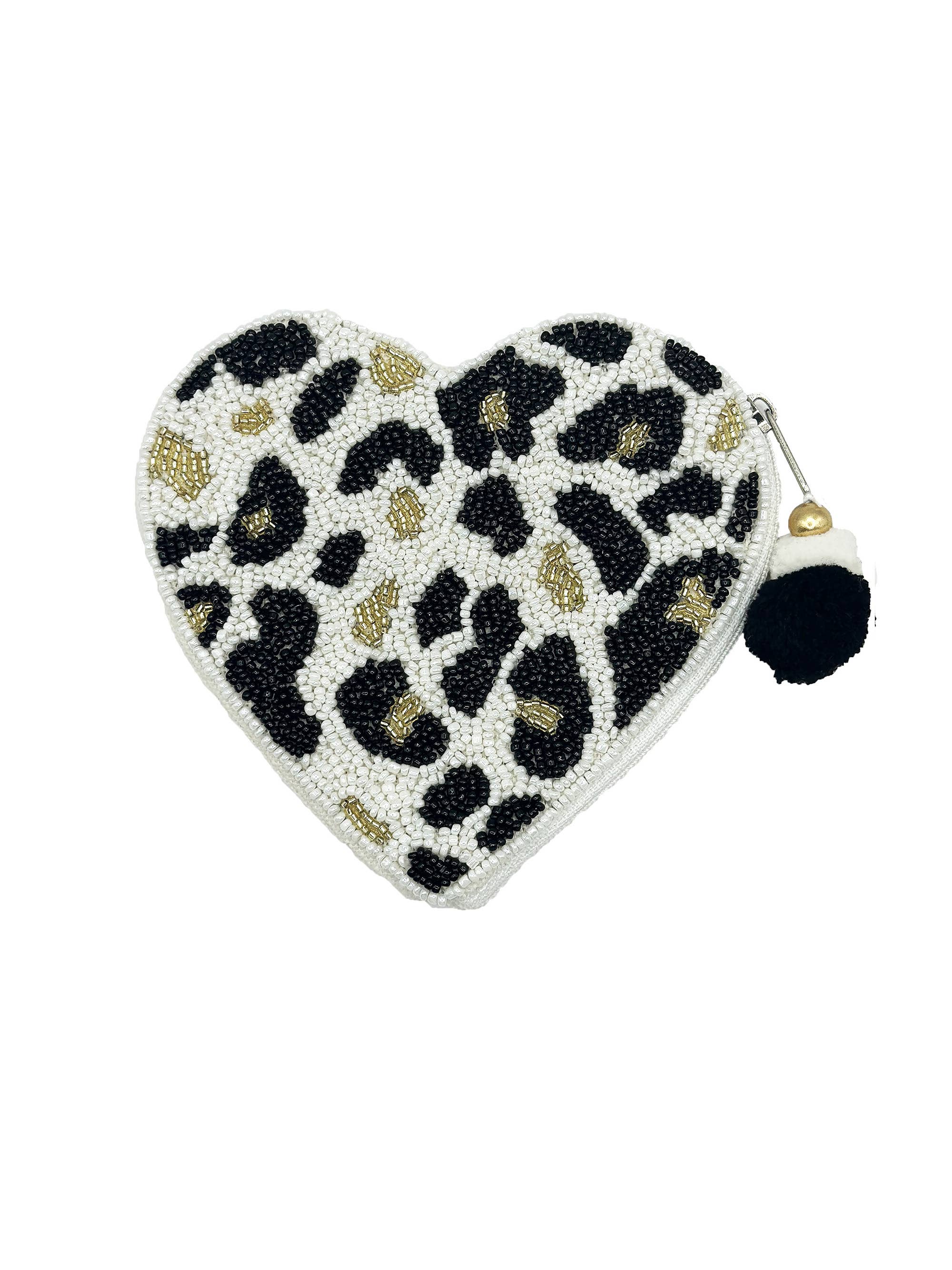 Ole - Wholesale Coin Purse - Women's - ANIMAL PRINT Beaded Coin Purse