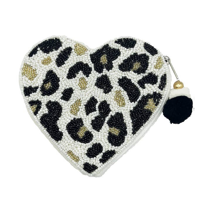 Ole - Wholesale Coin Purse - Women's - ANIMAL PRINT Beaded Coin Purse0