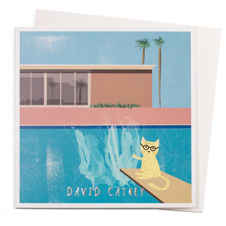 David Catney | Art Pun Greeting Card | Niaski for wholesale by USTUDIO Design
