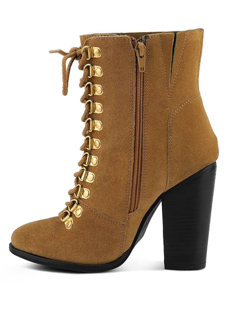 Rag Company - Wholesale Booties - Women's - GOOSE-FEATHER Antique High Heeled Ankle Boot4