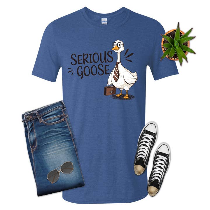 Serious Goose, Funny, Unisex, Shirt, T-shirt for wholesale by 316 Legacy LLC