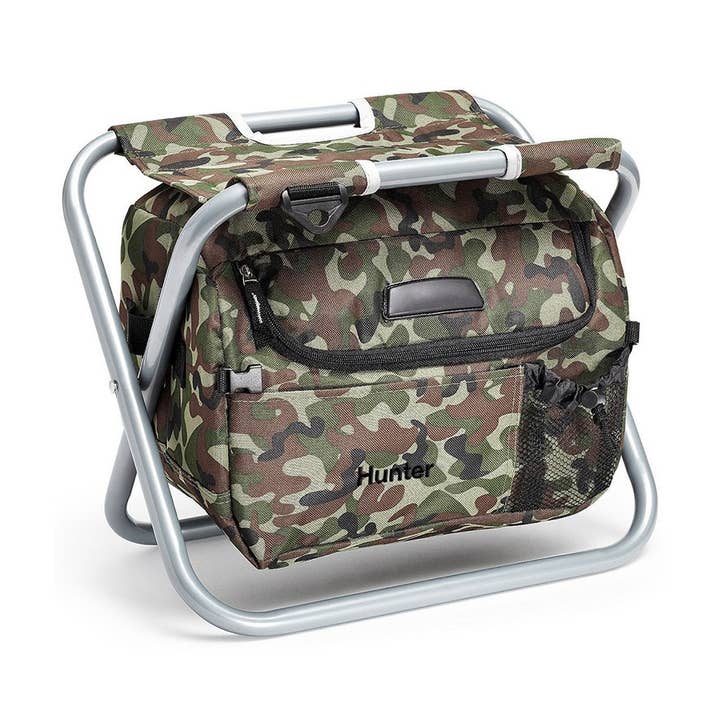Kamouflage Folding Cooler Stol - Monogram Broderad för wholesale av Weddingstar Inc.