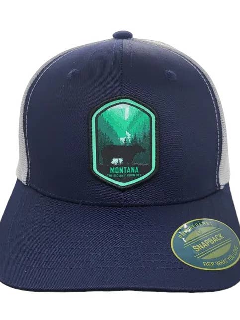 Montana Trucker Hat – Big Sky Country Snapback for wholesale by PNW Apparel