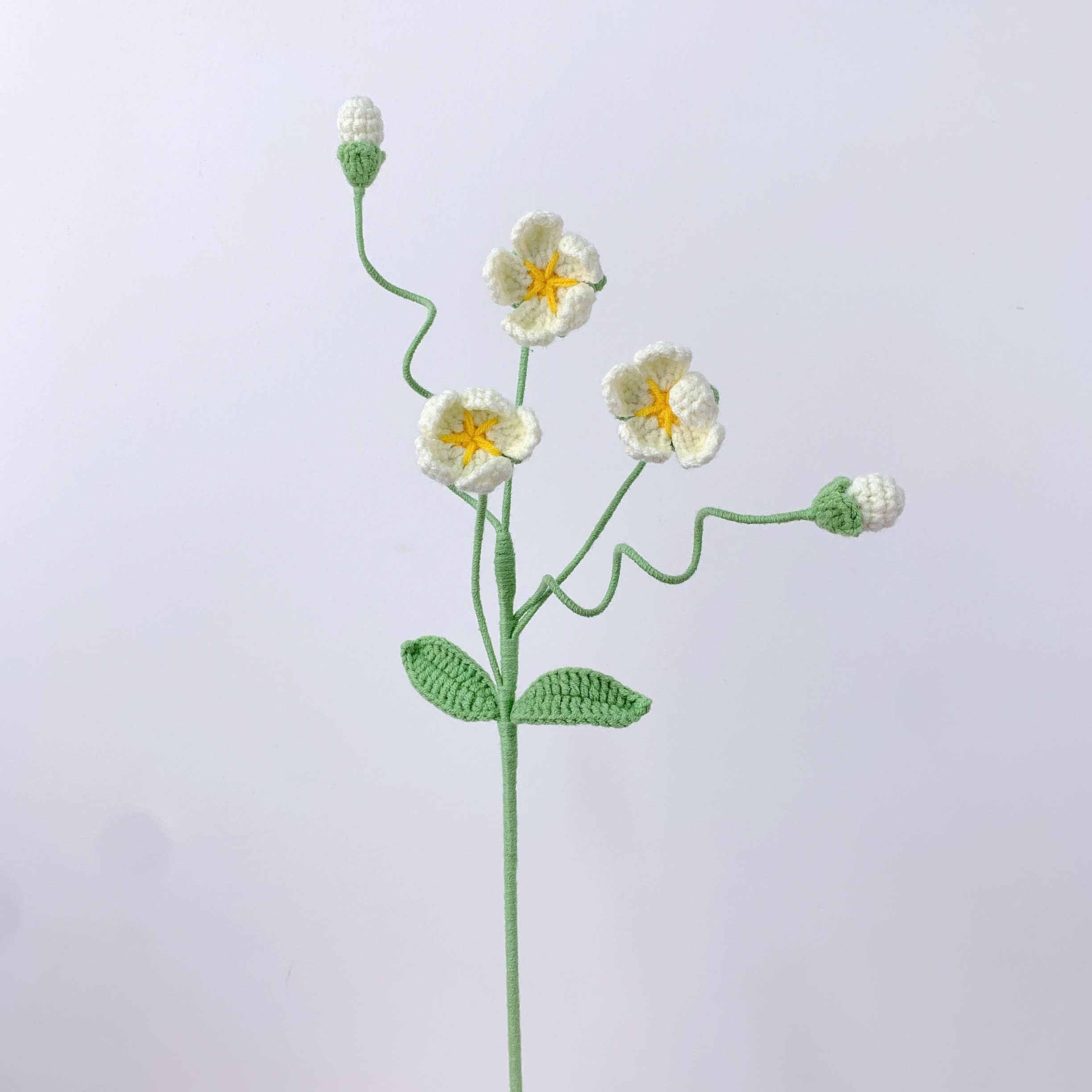 Lilyrosy（Duty free) – Engroshandel Kunstige blomster – Hæklet Drip blommetræer, Håndlavede gaver til enhver lejlighed11