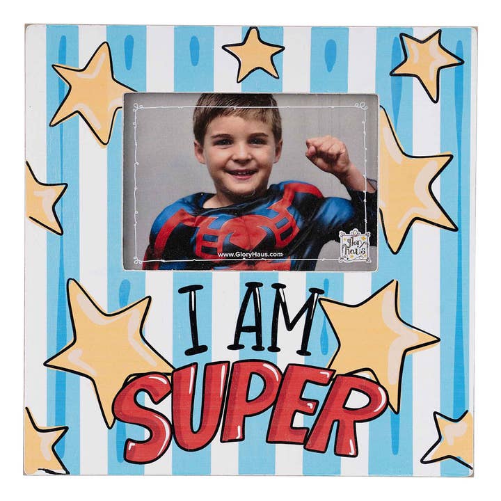 I Am Super Frame for wholesale by Glory Haus