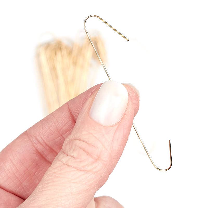 Factory Direct Craft - Vendita all'ingrosso Decorazione - Ganci per Ornamenti di Natale da 2-1/2" (50 appendini) - Seleziona Colore3