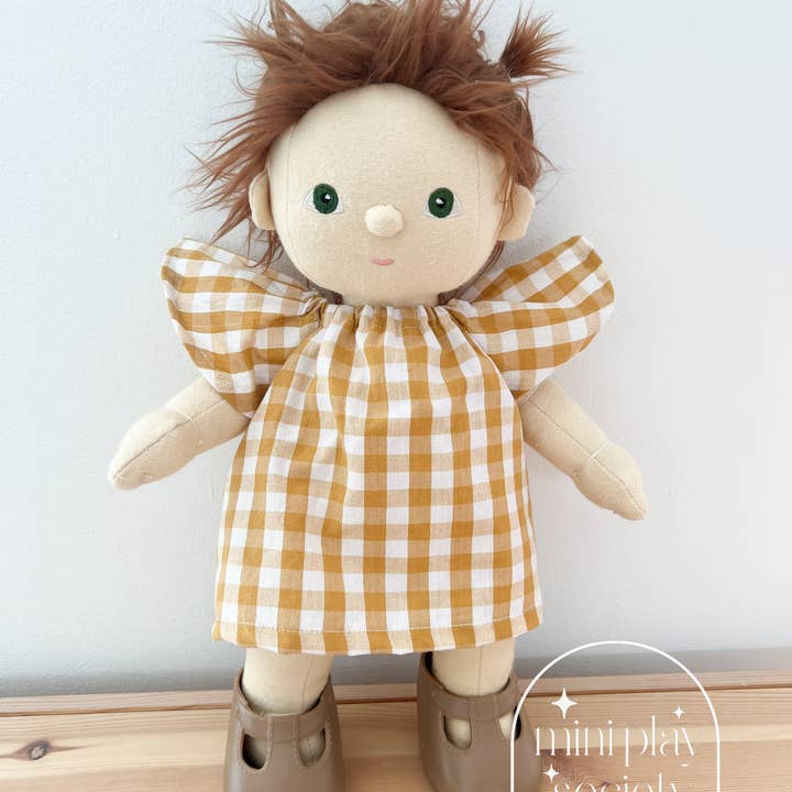 mini play society - Wholesale Doll clothing – Kids - Dinkum Doll Petal Dress1