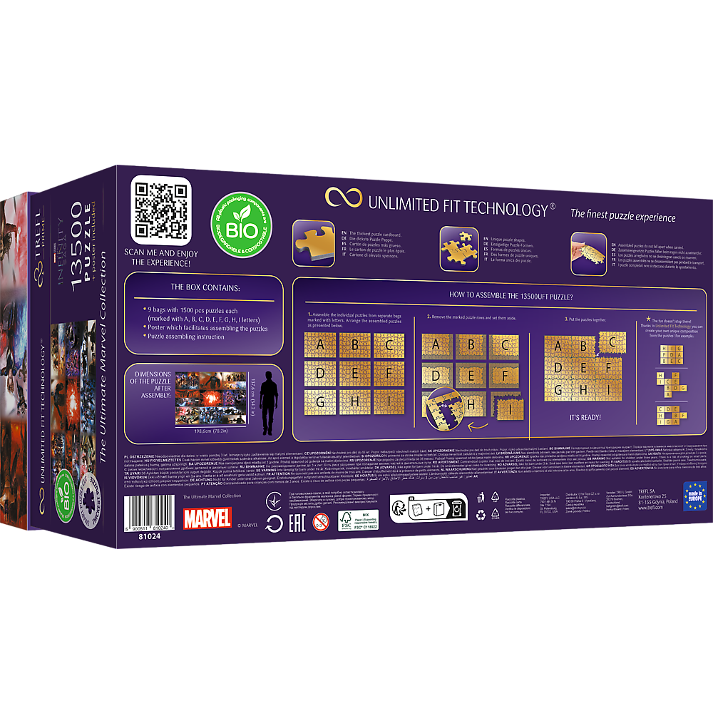 Trefl USA - Wholesale Puzzle - Adult - Trefl Prime 13500pc Puzzle - The Ultimate Marvel Collection3