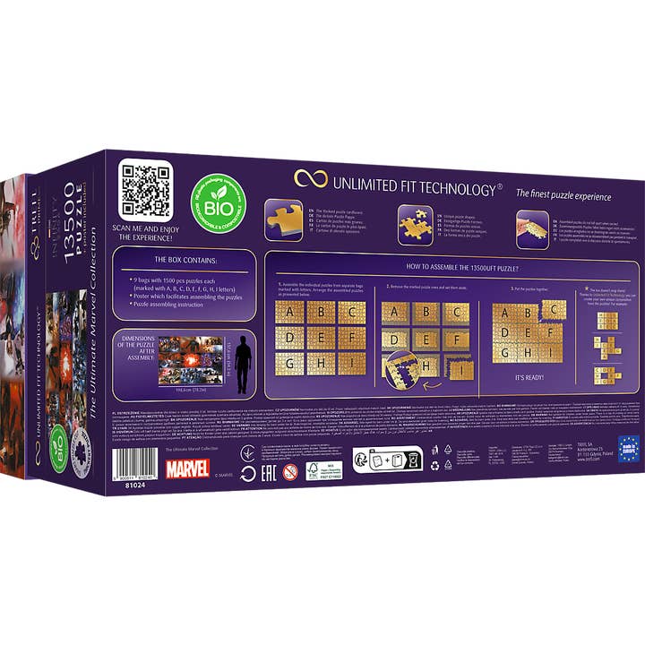 Trefl USA - Wholesale Puzzle - Adult - Trefl Prime 13500pc Puzzle - The Ultimate Marvel Collection3