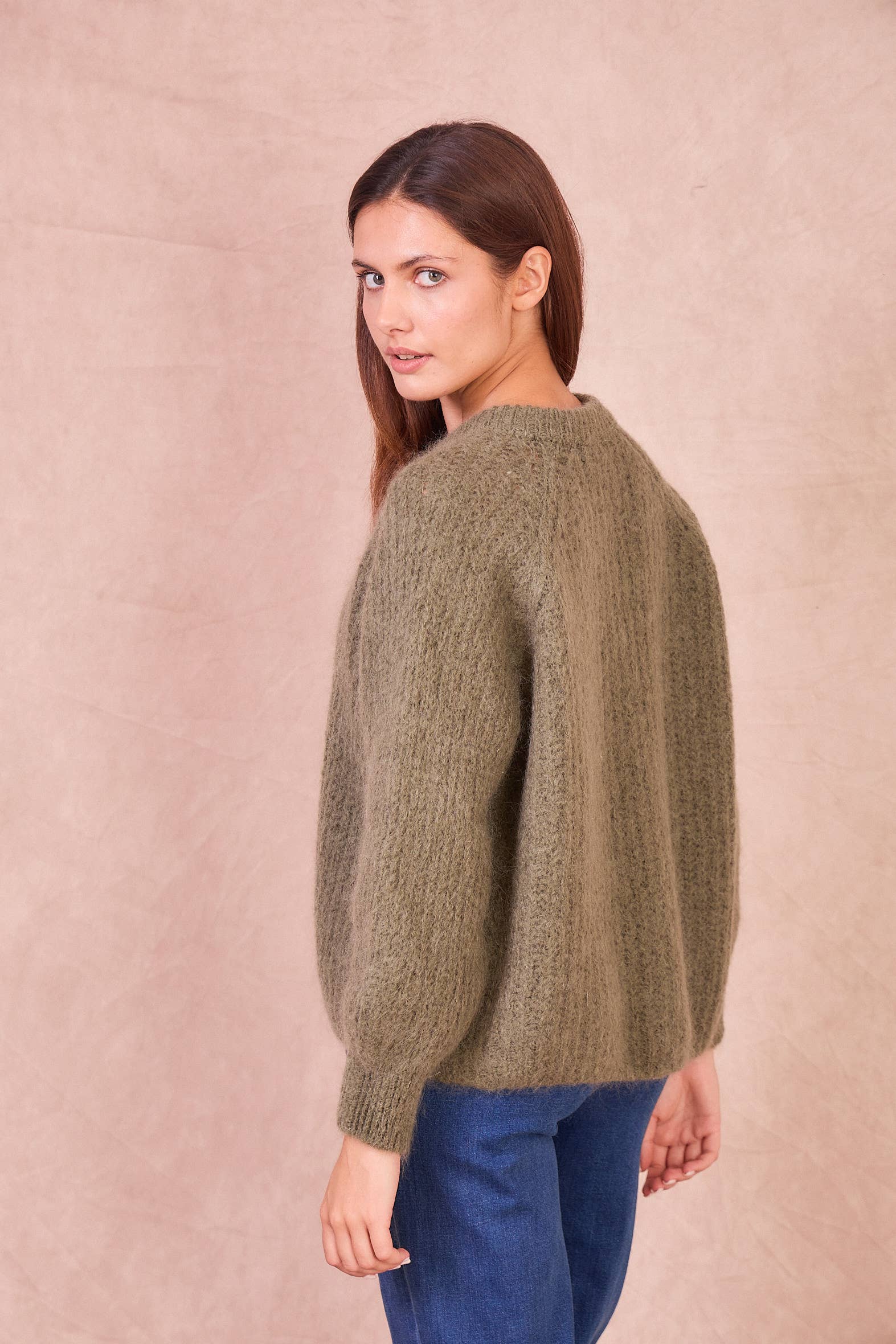 Calie Paris - Venta al por mayor Cárdigan - Mujer - Cárdigan de mohair con botones8
