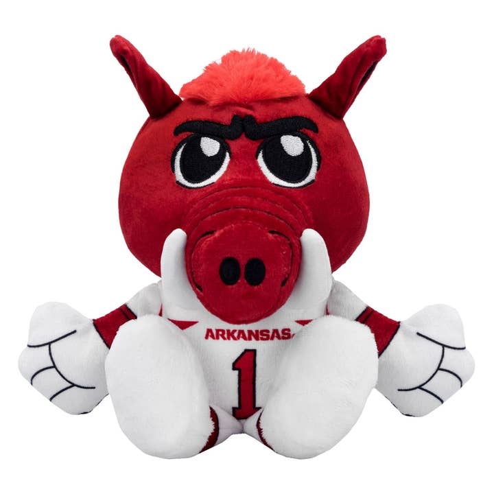 Peluches assis Kuricha Mascotte Big Red 8" des Razorbacks de l'Arkansas par Bleacher Creatures pour la vente par Uncanny Brands