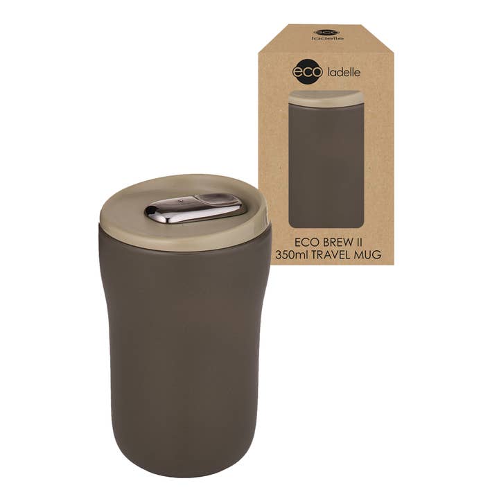 Eco Brew II Sage Tasse de Voyage en Céramique à Double Paroi pour la vente par Ladelle Group