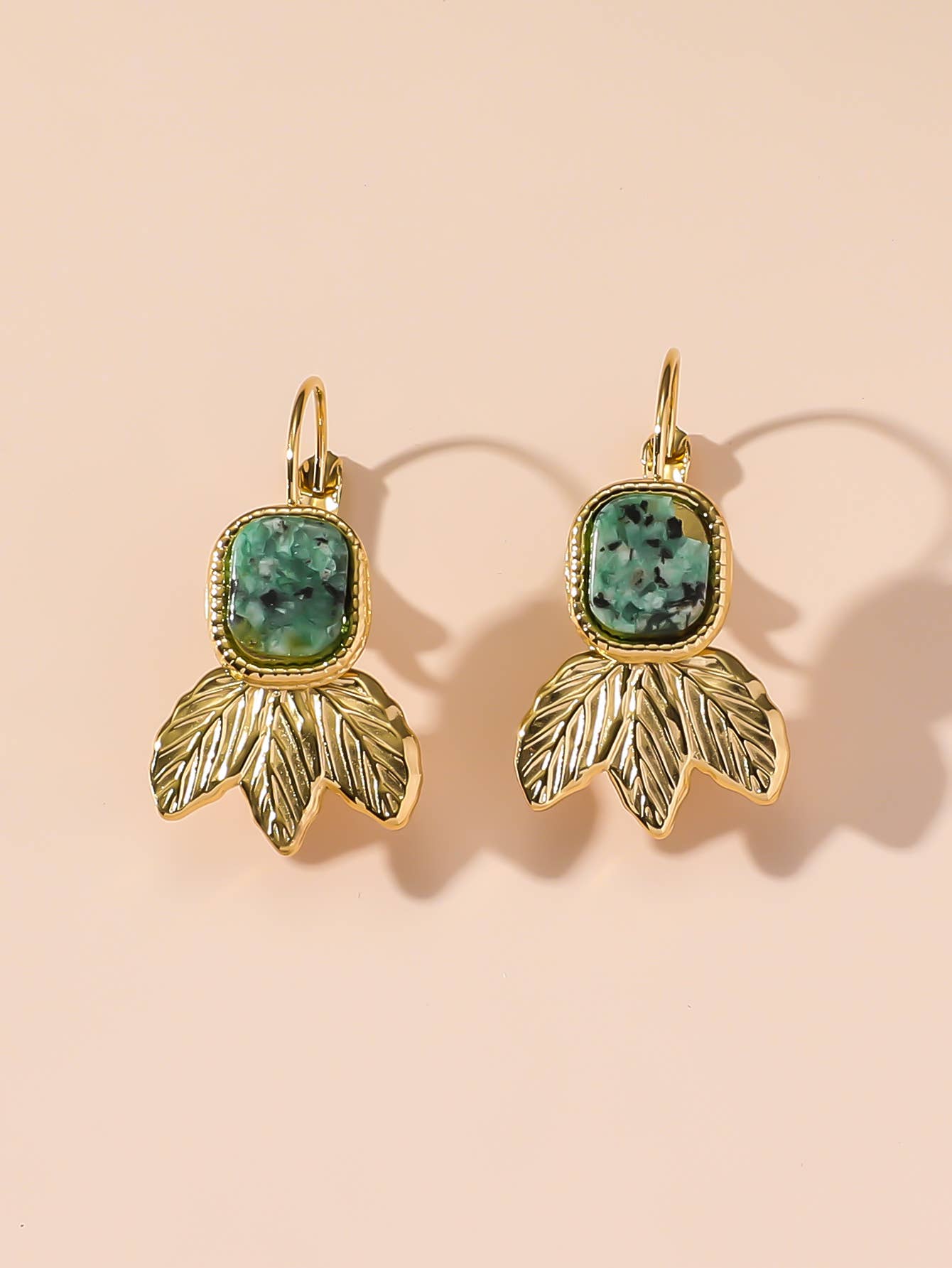 Blossom bijoux - Wholesale Dangle Earrings - 24BOA123 Stainless Steel Sleeper Earrings2