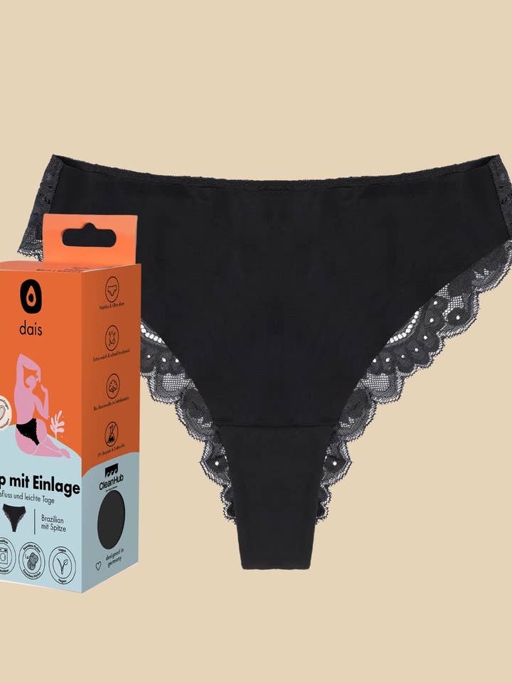 Daily- Brazilian Lace - Black for wholesale by Dais Group GmbH