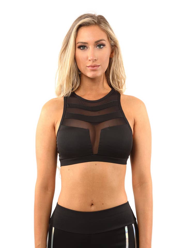 Savoy Active - Vente Maillot de bain deux-pièces – femme - Laguna Set - Leggings & Soutien-gorge de Sport - Noir4