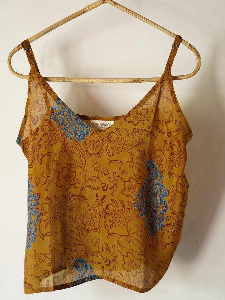 Annahmol - Wholesale Camisole - Women's - Vintage Silk Zero-Waste Cami39