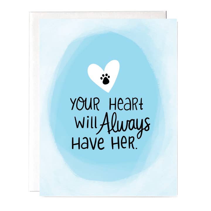 Perda do cartão de simpatia do animal de estimação por atacado de Fox Card Co