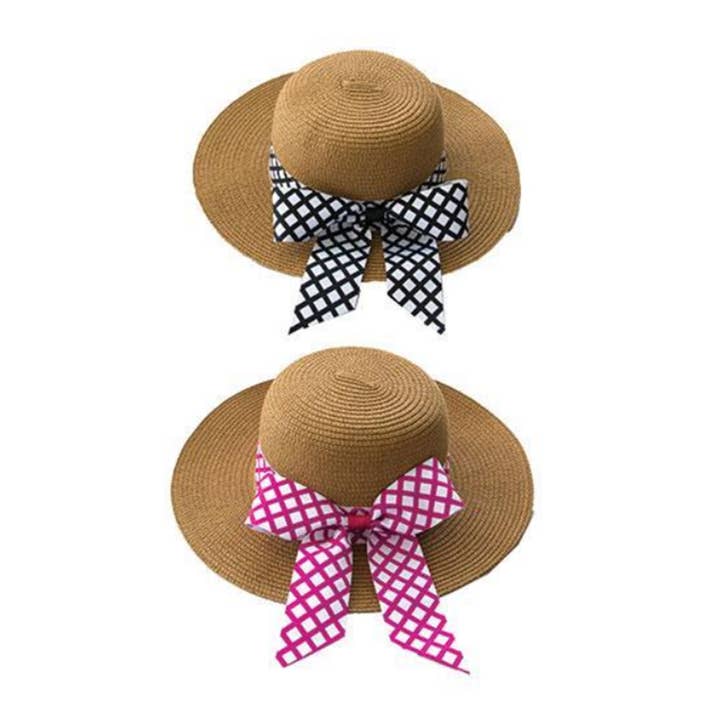 Bow Garden Hat Prepack- $6/unit for wholesale by Mainstreet Collection