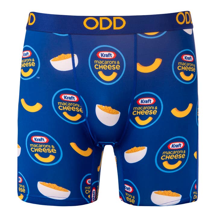 Odd Sox - Wholesale Underwear - Men's - Kraft Mac & Cheese - Mens Odd Boxer Briefs