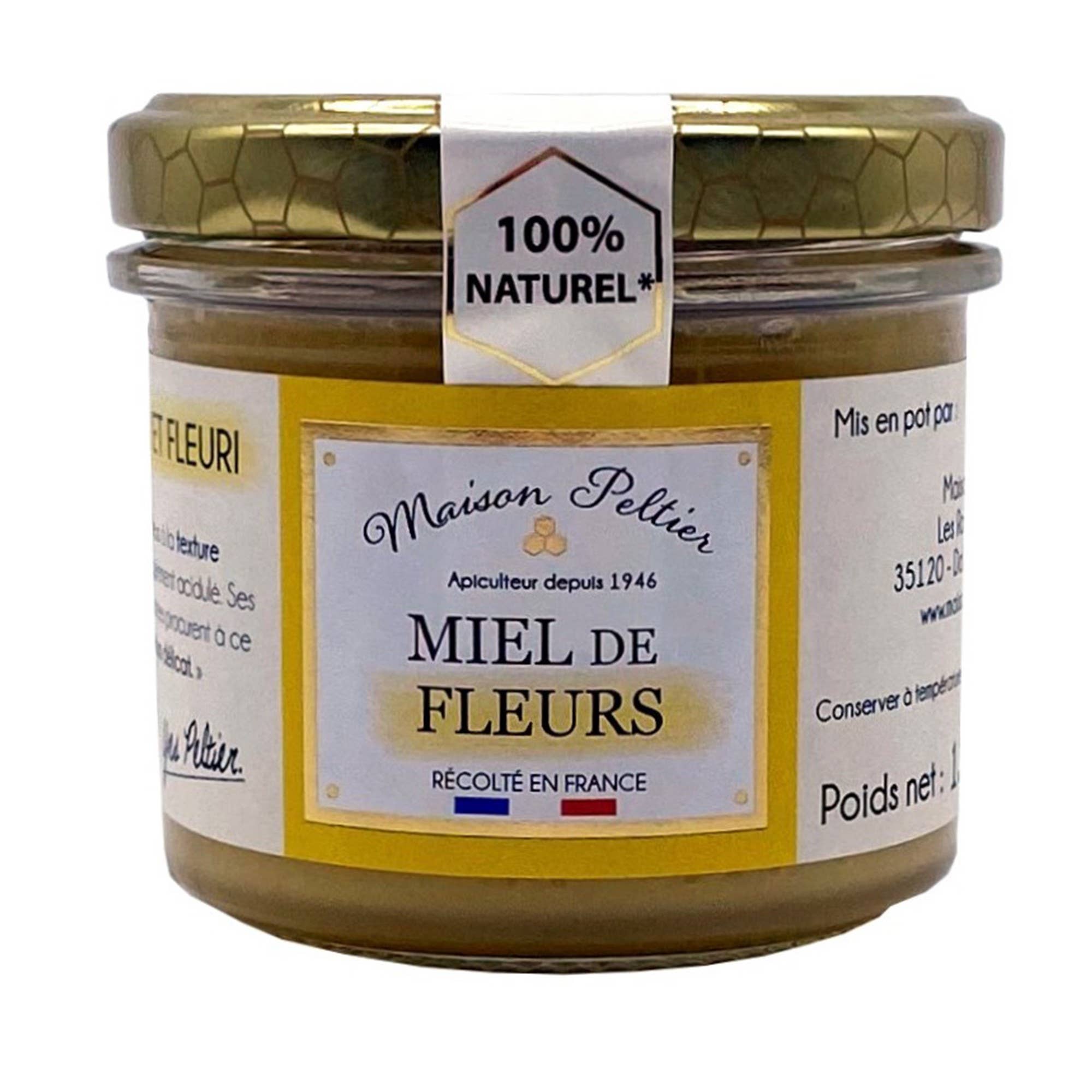 Maison Peltier - Wholesale Honey - French flower honey 135 g0