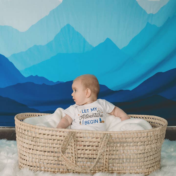 Sweetpea and Co. – Engroshandel Bodysuit - Baby – Let my Adventure Begin Babybukser, Baby bodysuit