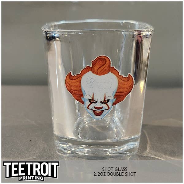 Teetroit Printing LLC - Wholesale Shot glass - Horror Shot Glasses22