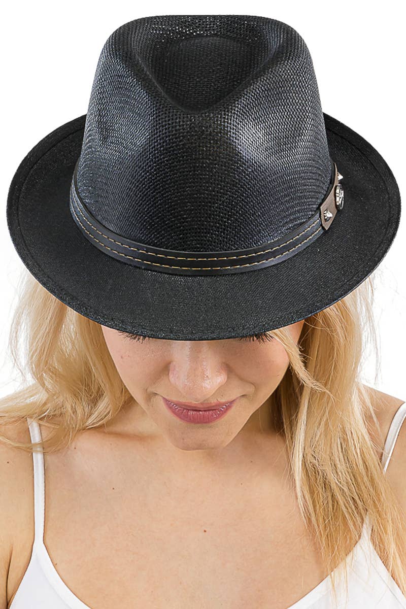 Cap Zone - Wholesale Fedora - Women's - Elite Crafted Natural Straw Rodeo Sombrero Fedora12