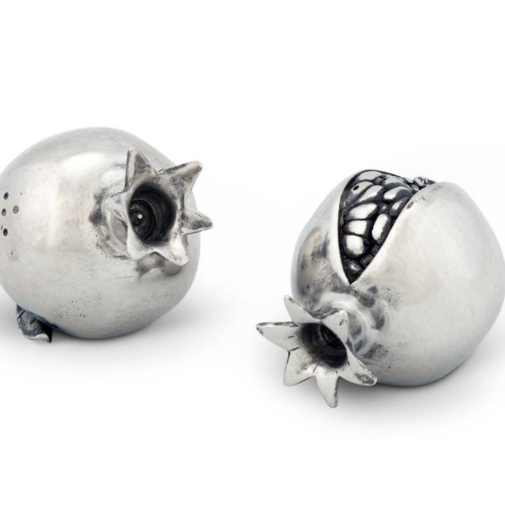 Vagabond House - Wholesale Salt & Pepper Shaker Set - Pomegranate Salt & Pepper Set
