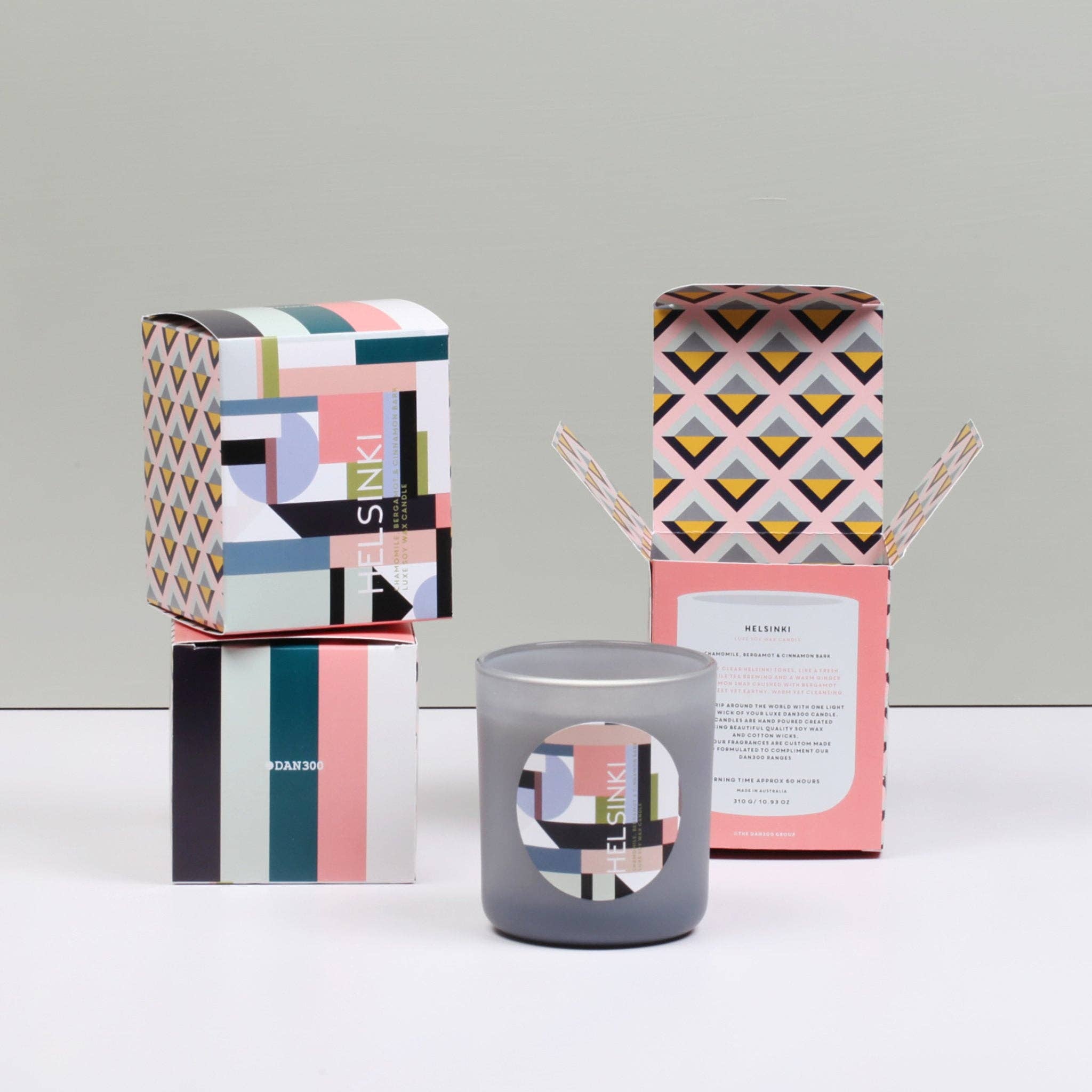 DAN300 - Wholesale Jar/Filled Candle - RESORT LUXE CANDLE - HELSINKI0