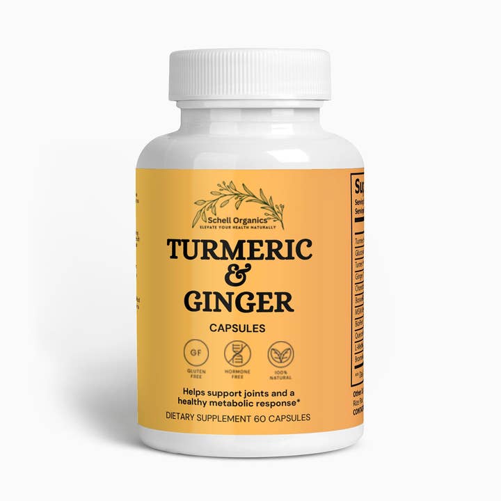 Turmeric Ginger for wholesale by Schell Organics