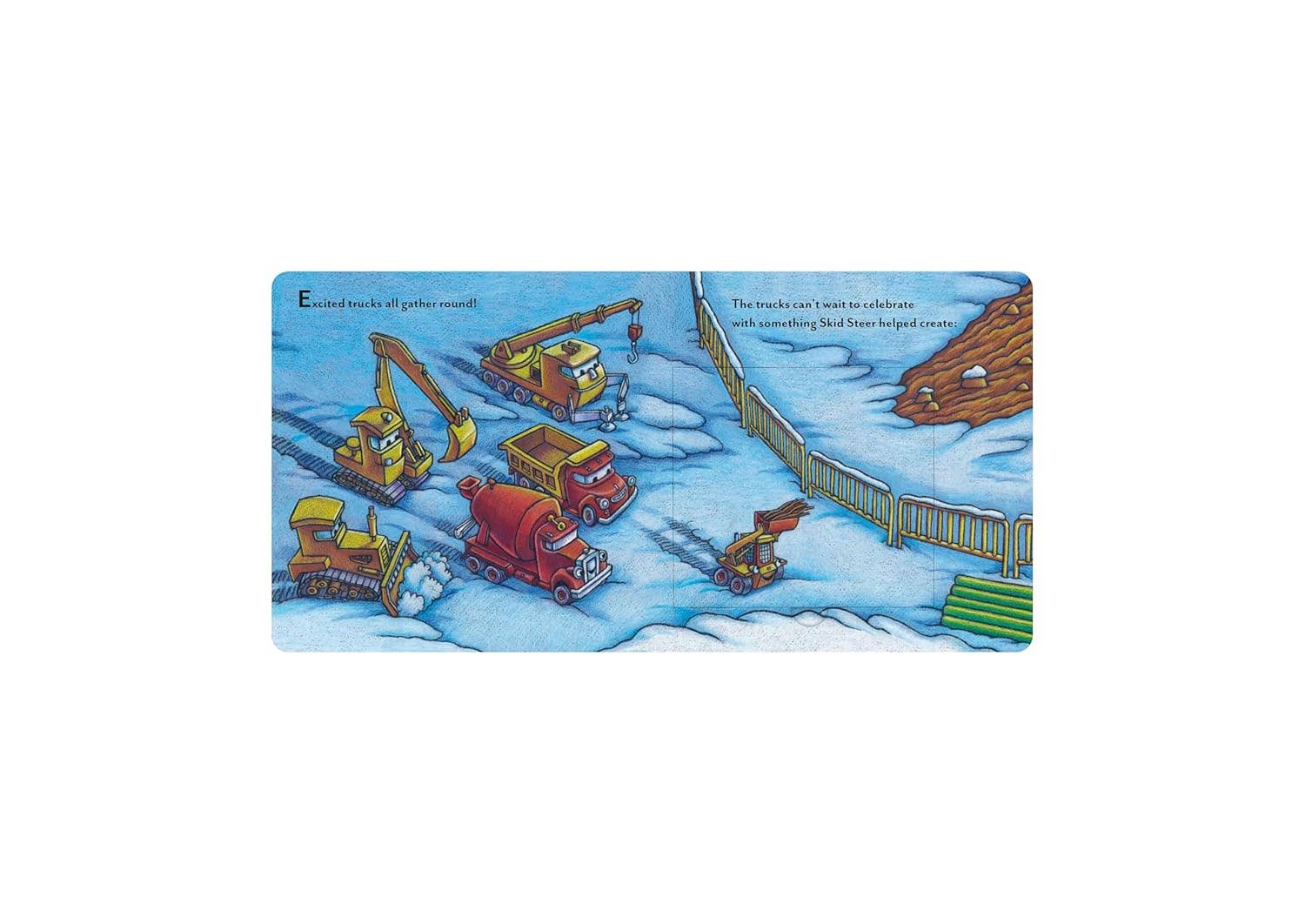 Chronicle Books - Wholesale Baby & Toddler Book (0-2) - Construction Site Hanukkah Lights2